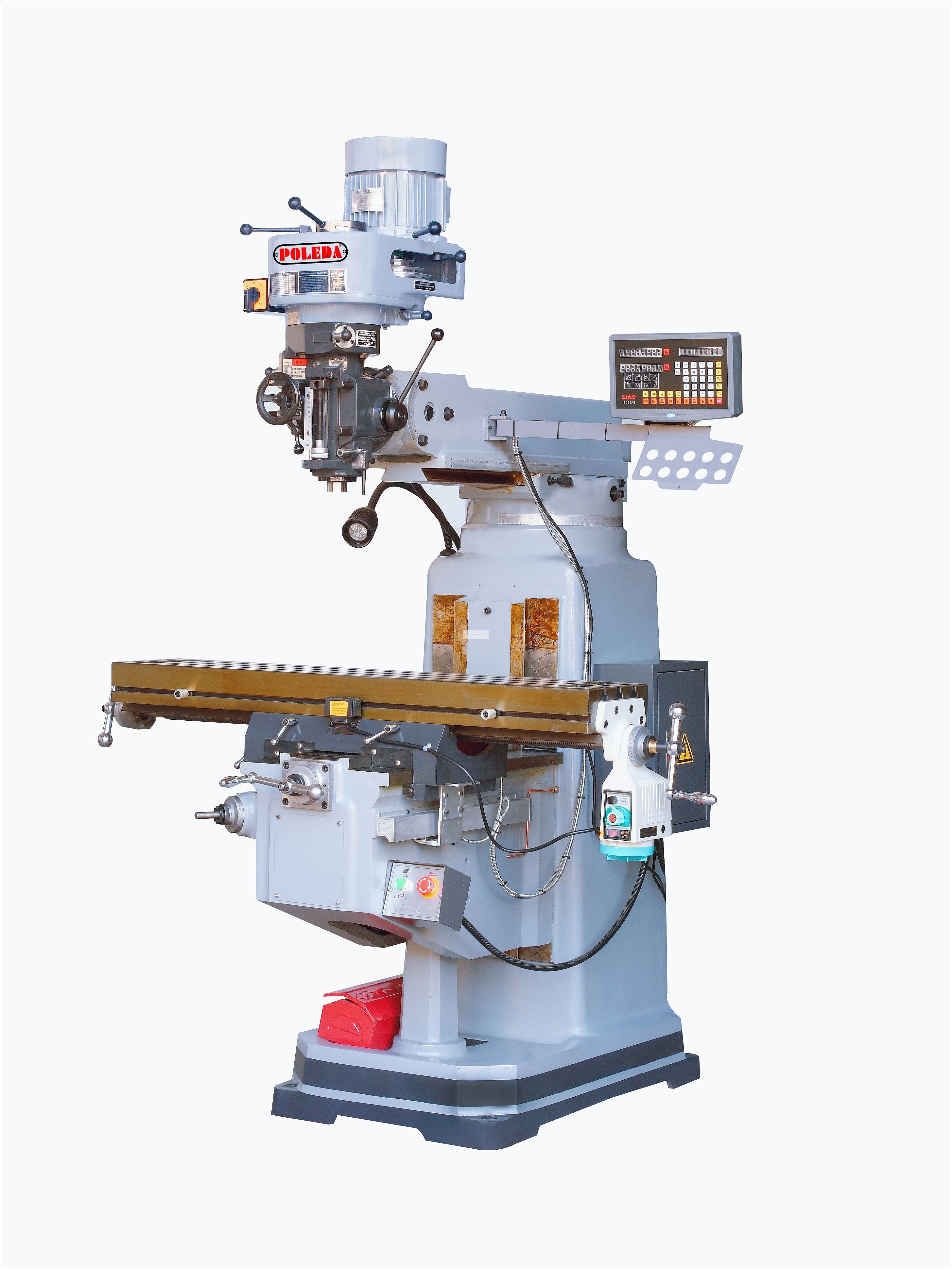 【出口型】4號單方軌炮塔銑床 高精密銑床 臺灣品質